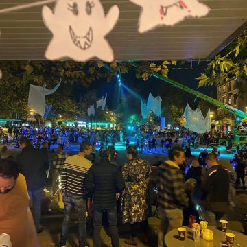 Halloween skaten was top!