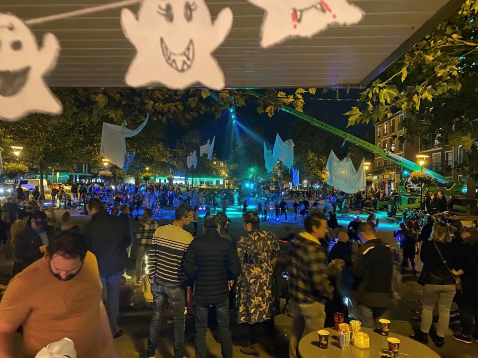 Halloween skaten was top!