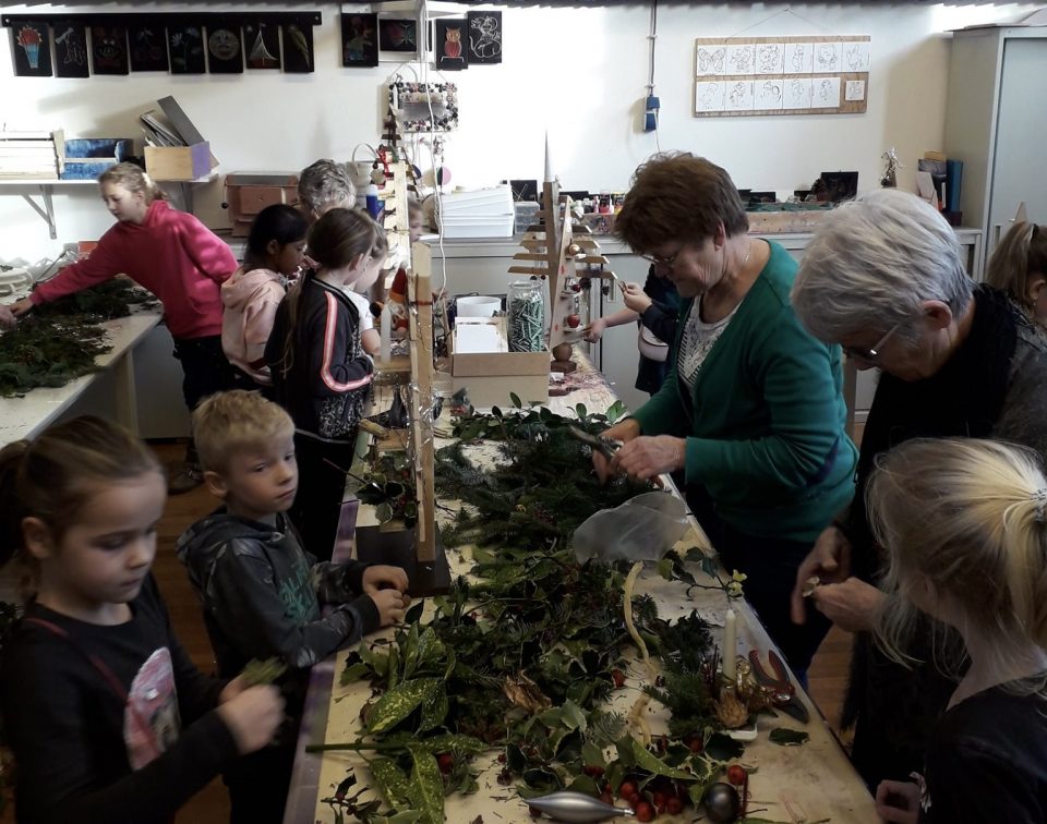 Kerst bij de Jeugdhobbyclub