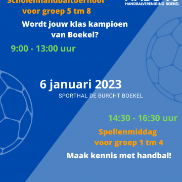 Habo ’95: Sportactiviteiten vrijdag 6 januari 2023