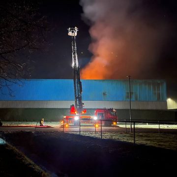 Update brand op De Vlonder