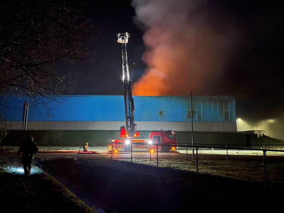Update brand op De Vlonder