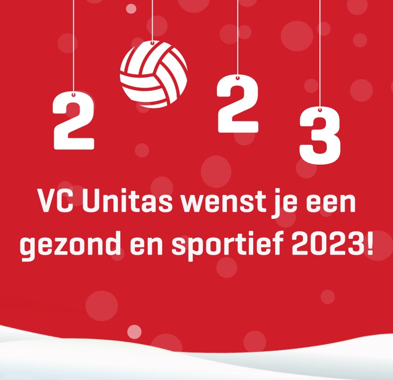 VC Unitas wenst je een gezond en sportief 2023
