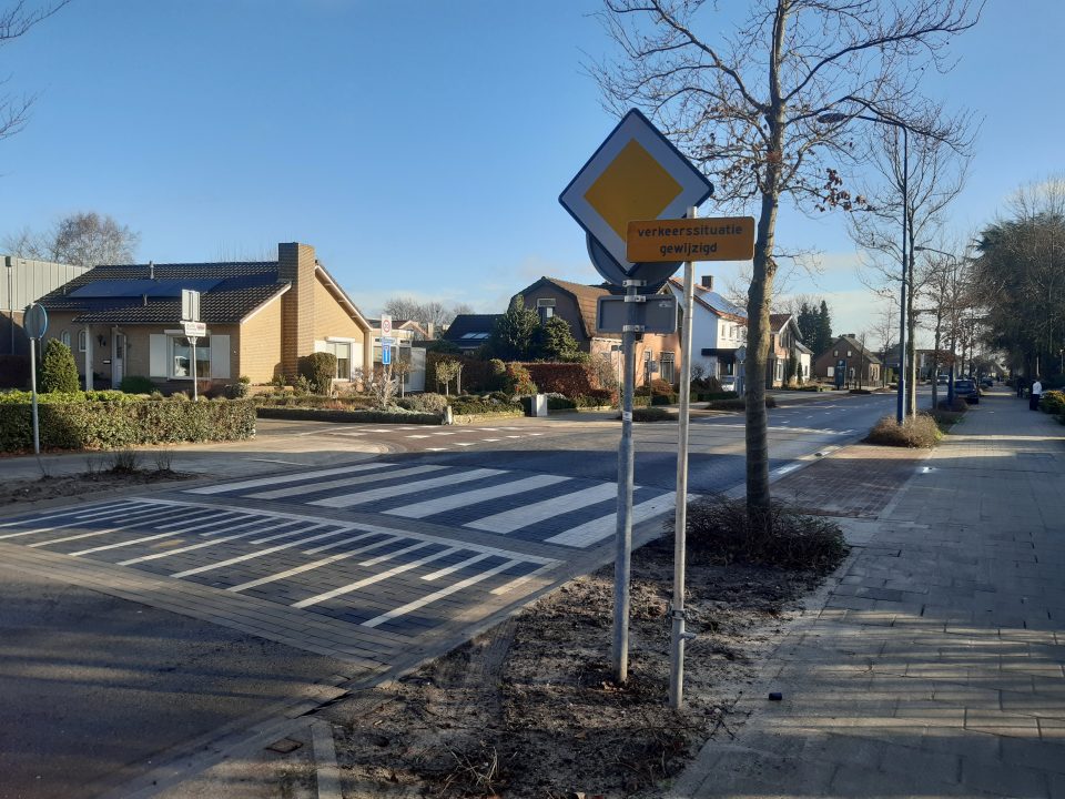 Heb jij het nieuwe zebrapad al gespot?