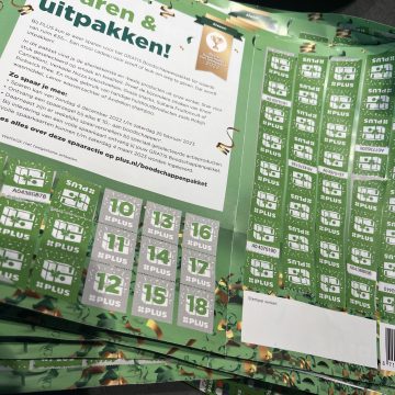 Zegels supermarkt Plus