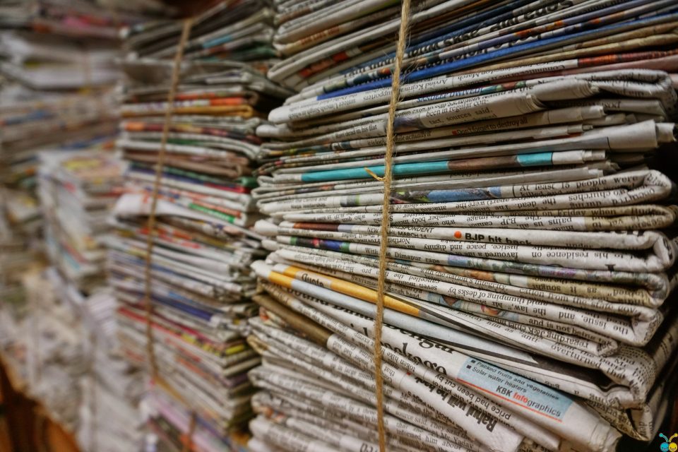 Oud papier route 3: eenmalig vanaf 7.00 uur aan de weg
