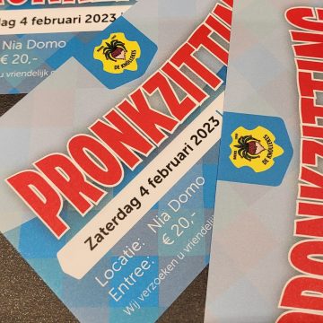 Update kaartverkoop Pronkzittingen C.S. de Knöllekes