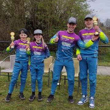 Nederlands Kampioenschap fietscross voor Clubs in Raalte op 26 maart 2023