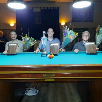 Uitslagen Driebanden Toernooi bij Salut