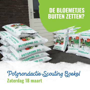Potgrondactie Scouting Boekel