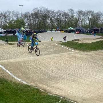 Talent BMX Team uit Handel neemt deel aan wedstrijden in Zolder (België) en Tiel