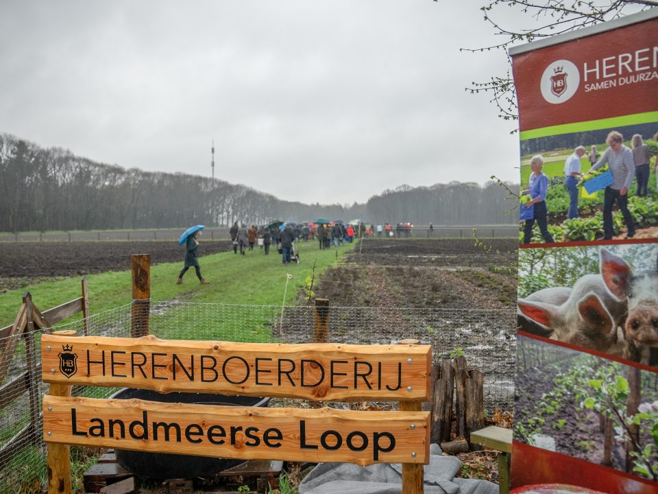 Officiële start Herenboeren Landmeerse Loop