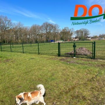 Hondenspeelveldje bijna geopend