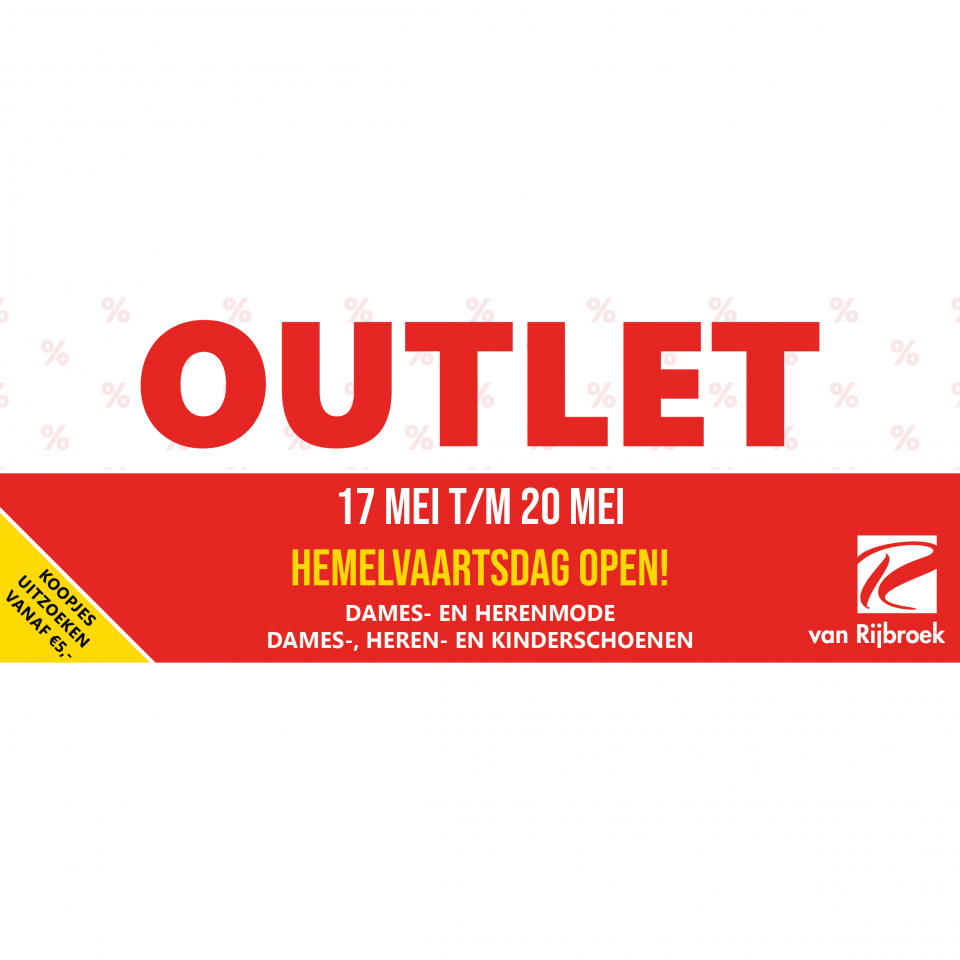 Outlet dagen bij Van Rijbroek