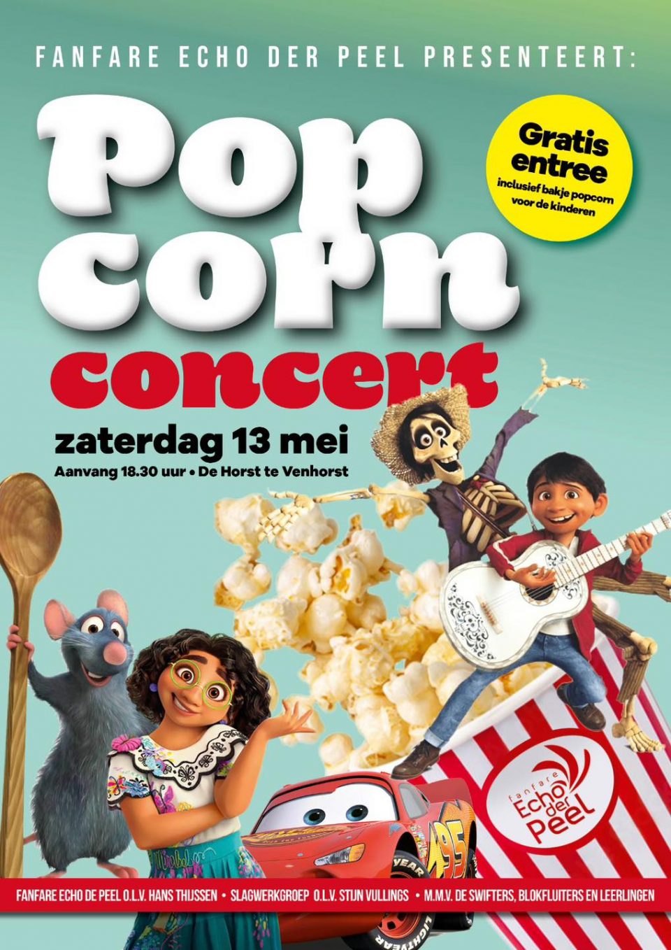 Popcornconcert Echo der Peel
