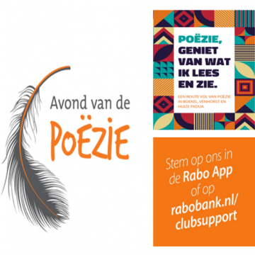 Avond van de Poëzie Rabo ClubSupport actie