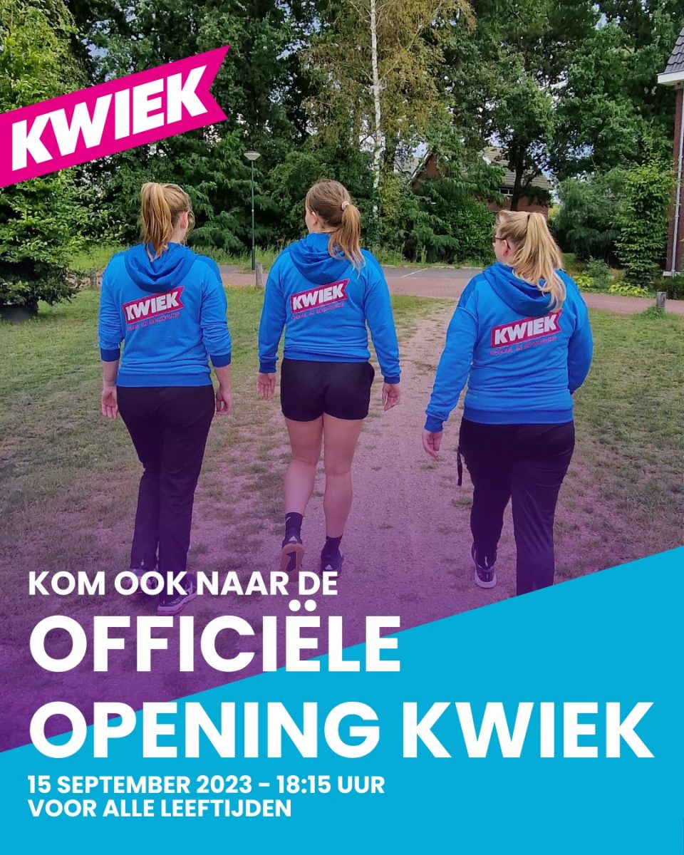 Opening Stichting KWIEK!