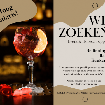 Kom werken bij STOER Events