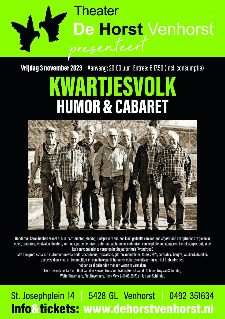 Theater De Horst presenteert: Kwartjesvolk