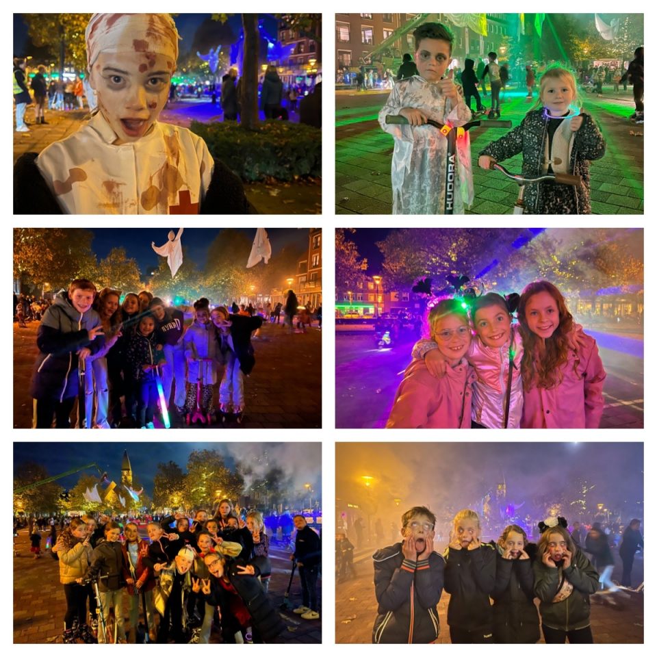 Skaten op het plein Halloween weer een groot succes!