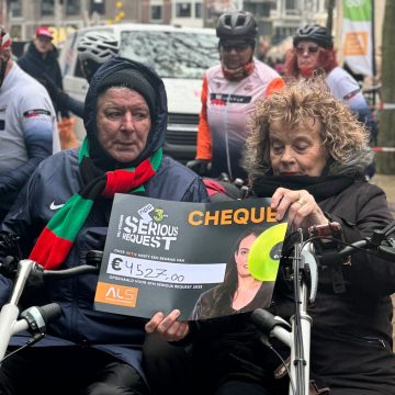 Bedankt voor jouw steun aan ALS duofiets actie!