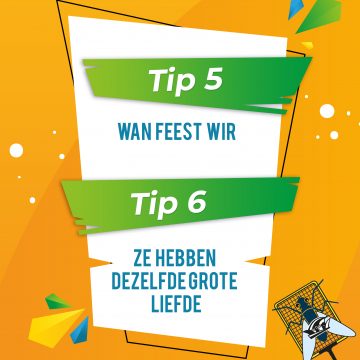 Tip 5 en 6 voor de nieuwe Vorst van C.v. de Vliegenmeppers