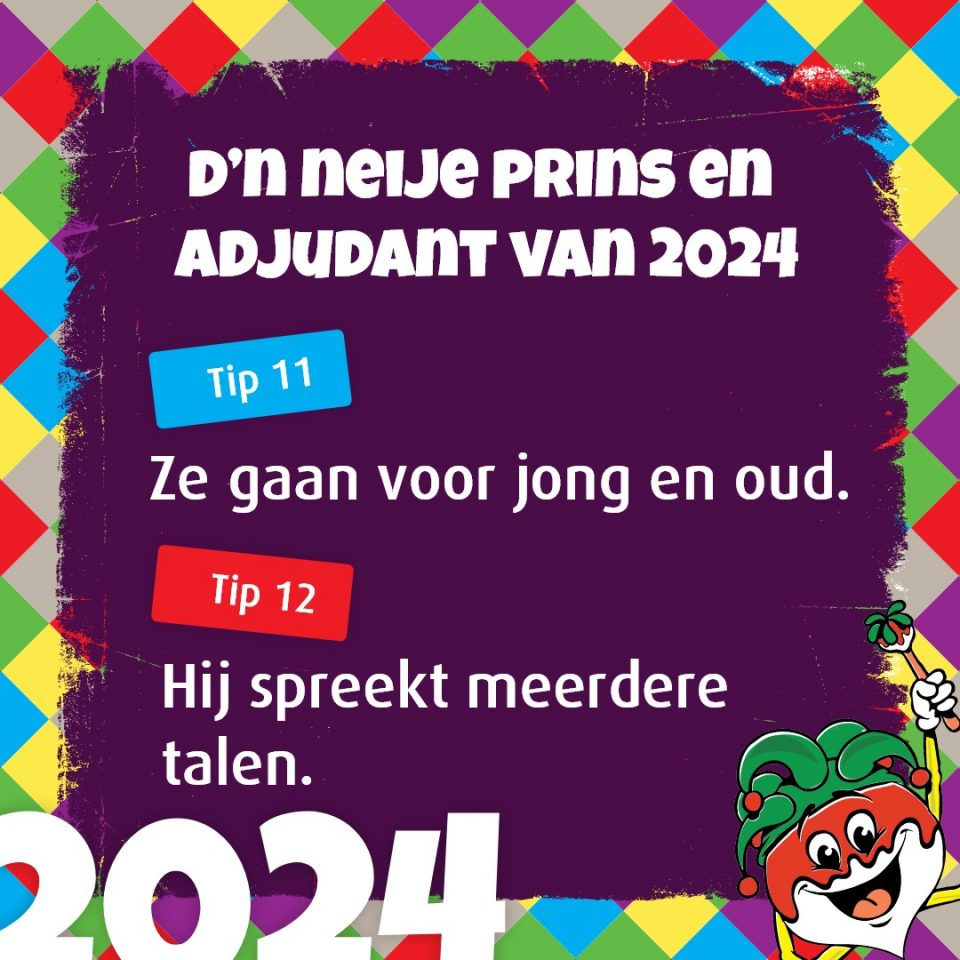 De tips die leiden naar de nieuwe Prins van de Knöllekes