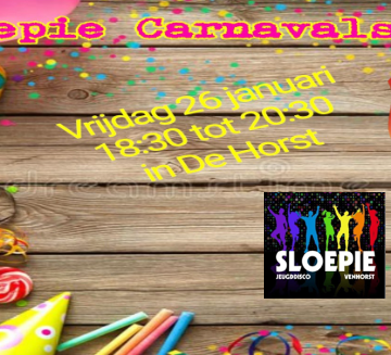 Sloepie-avond carnavalsbal