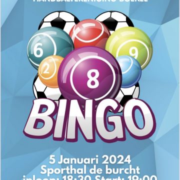 Handbalvereniging Habo’95 organiseert Bingo avond in Sporthal de Burcht.