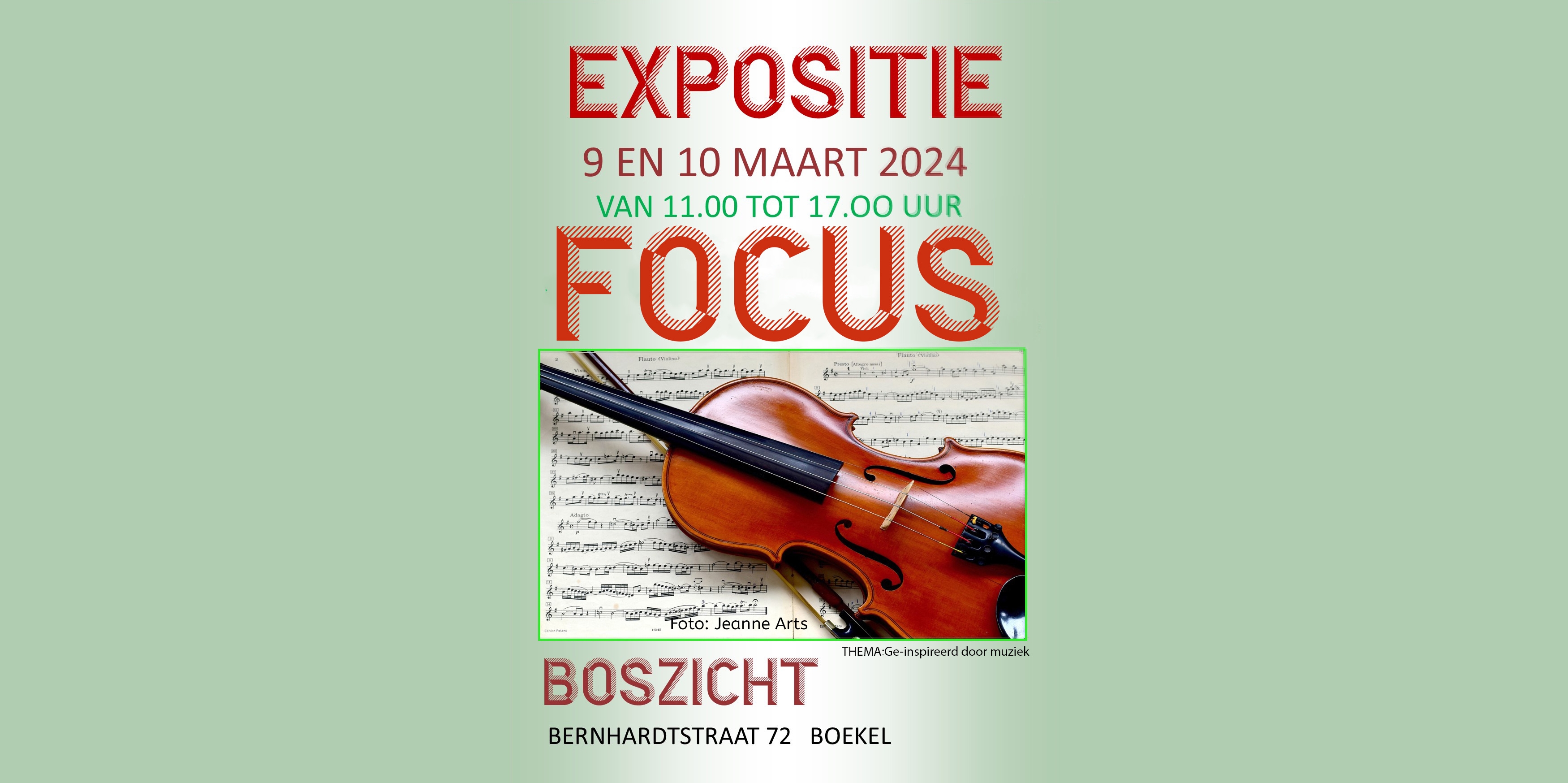 Expositie Fotogroep Focus KBO Boekel