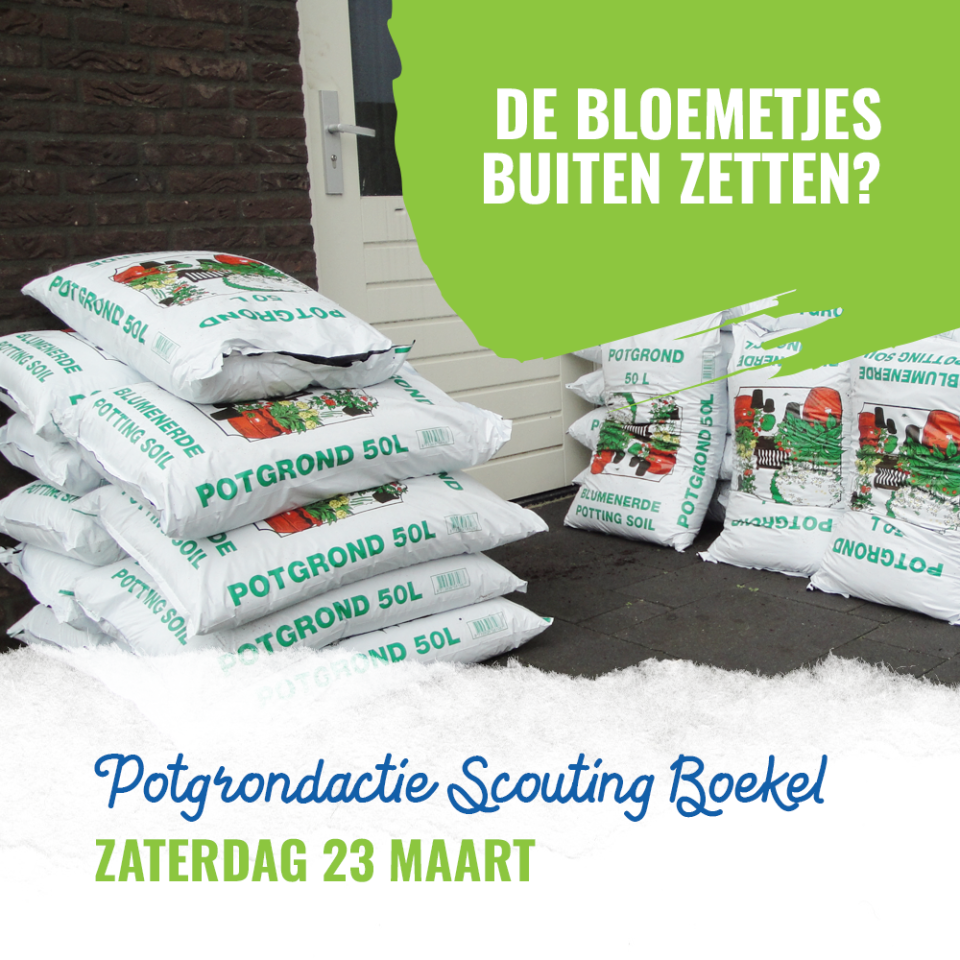 Potgrondactie Scouting Boekel