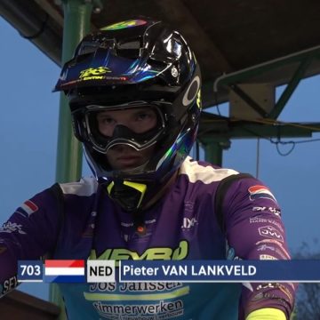 Pieter van Lankveld van het Talent BMX Team behaalt mooie vijfde plek in Tsjechië