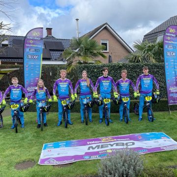 Talent BMX Team uit Handel bij nationale wedstrijd in Baarn