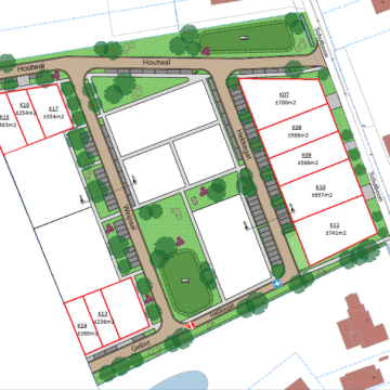 Uitgifte bouwgrond in plan “Schutboom” te Boekel