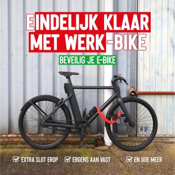Zet je E-bike goed op slot!