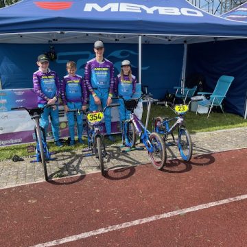 Overwinning voor Julie van den Ham van het Talent BMX Team in België