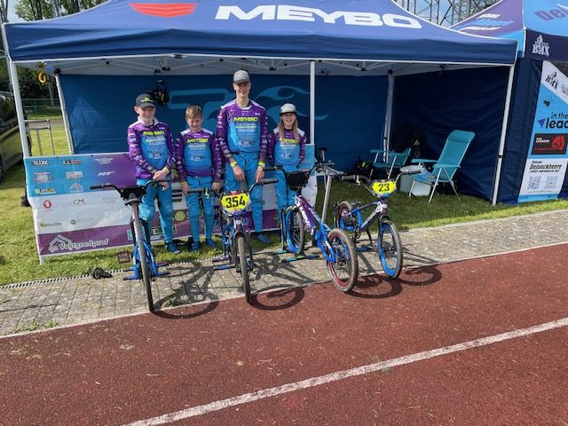 Overwinning voor Julie van den Ham van het Talent BMX Team in België