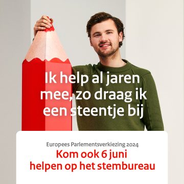 Tellers gezocht voor de Europees Parlements verkiezingen