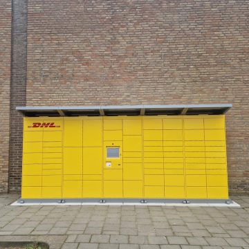 DHL Postautomaat: 1000 pakketjes in twee maanden!