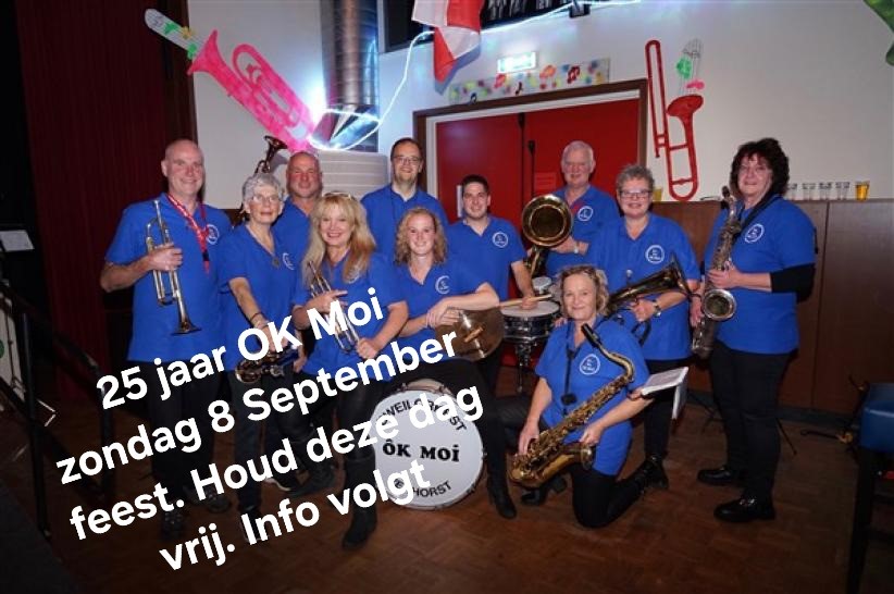 Jubileum voor dweilorkest Ôk Moi