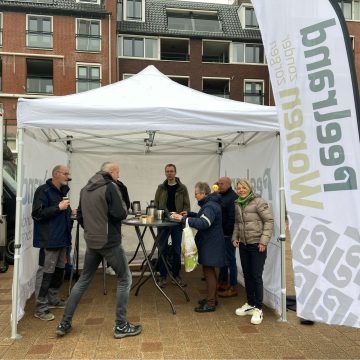 Buurtkoffie met Ina, Ton, Hennie en Annelieke