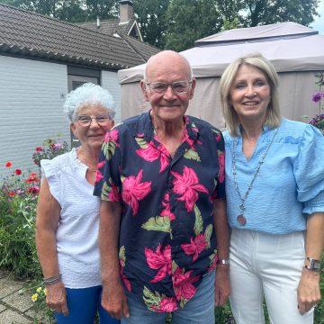 Diamanten huwelijksjubileum voor Jan en Leonne van den Crommenacker-van der Heijden