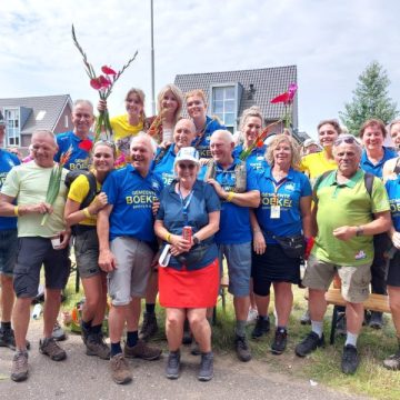 Gemeente Boekel geeft warm onthaal aan Boekelse Vierdaagse deelnemers
