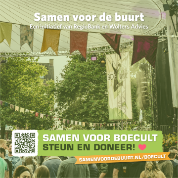 Jouw support voor BoeCult doet ertoe!