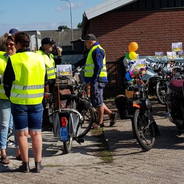Viering 10-jarig bestaan van de Solex Sputtertocht