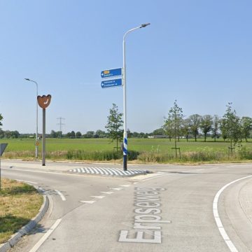 Betekenis vleermuis kunstwerk nabij rondweg