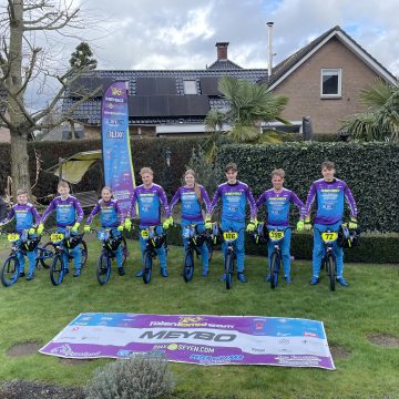 Succesvolle deelname in Erp van het Talent BMX Team uit Handel