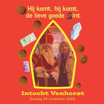 Intocht Sinterklaas Venhorst (+speur- en kleuropdracht)