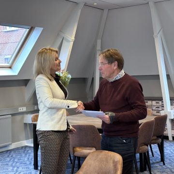 Piet van den Broek neemt afscheid bezwarencommissie Gemeente Boekel