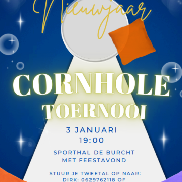 HABO’95 organiseert Cornhole toernooi!